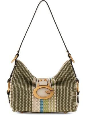 Guess Camden Kadın Yeşil Omuz Çantası HWAB9308720-OLM