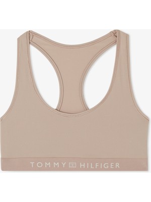 Tommy Hilfiger Unlined Kadın Bej Bra
