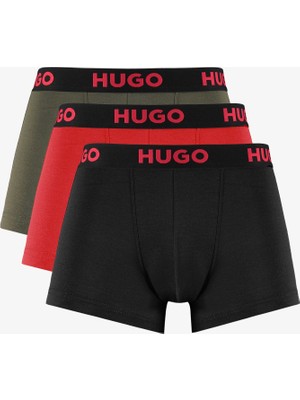 Hugo Trunk Triplet Nebula Erkek Siyah Boxer