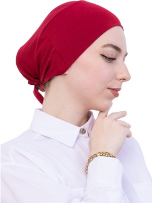 Modish Group Pratik Bone Pamuklu Tesettür Iç Bone, Başörtüsü Için Hazır Viskon Şapka, Namaz Günlük Kullanım Için