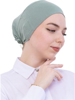Modish Group Pratik Bone Pamuklu Tesettür Iç Bone, Başörtüsü Için Hazır Viskon Şapka, Namaz Günlük Kullanım Için