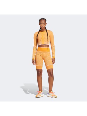 Adidas By Stella Mccartney Truestrength Seamless Yoga Kadın Turuncu Tayt