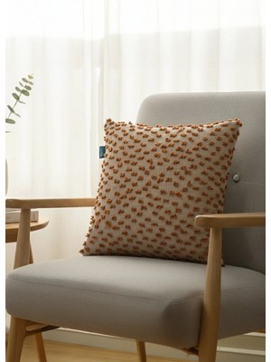 Rolivs Dila Dekoratif Kırlent  47X47 cm Fermuarlı Yıkanabilir (12)