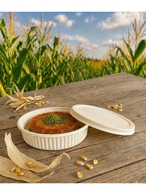 Store Ekolojik Doğa Dostu Organik Kase  ve Kapak Seti 200 cc 20 Adet