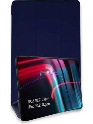 MarkEntegra Newface Ipad 10.2 (7.nesil) Kılıf Tablet Smart Kılıf - Lacivert