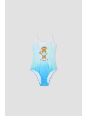 Tyess Bg Store Kız Çocuk Renkli Mayo