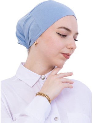Modish Group Pratik Bone Pamuklu Tesettür Iç Bone, Başörtüsü Için Hazır Viskon Şapka, Namaz Günlük Kullanım Için