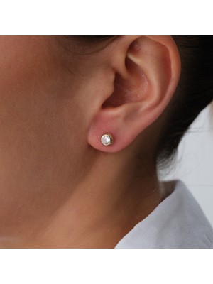 Cherry By Özkonak Gem Studs Altın Küpe