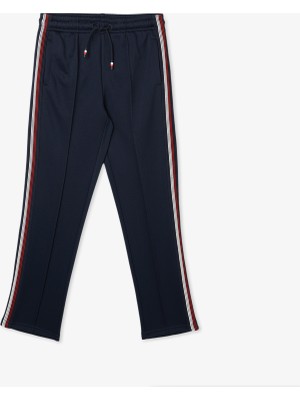 Tommy Hilfiger Global Stripe Tracks Çocuk Mavi Eşofman Altı