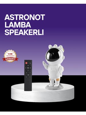 Nevamel Dekoratif ve Fonksiyonel Astronot Projeksiyon Aydınlatma