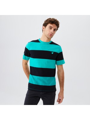 The Hundreds Block Erkek Mavi T-Shirt