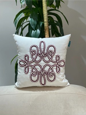 Rolivs Noctra Dekoratif Kırlent Kılıfı 47X47 cm Fermuarlı Yıkanabilir (NK1170)