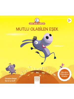 1001 Çiçek Kitaplar Mutlu Olabilen Eşek - Christine Beigel