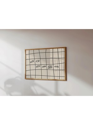 Ninastore Isa 5000 Kişiyi Doyurdu Baskısı - Modern Kutsal Kitap Posteri (Baskı - Yatay)