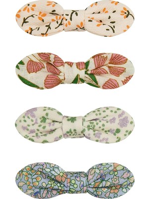 Mimi & Lula Flora Bow 4'lü Toka