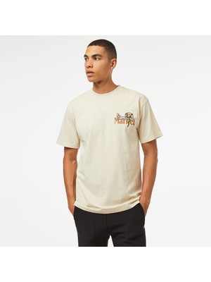 Market Better Call Bear Erkek Krem Rengi T-Shirt