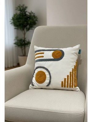 Rolivs Nexa Dekoratif Kırlent Kılıfı 47X47 cm Fermuarlı Yıkanabilir (NK2625)
