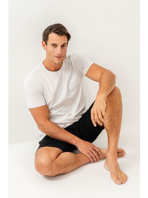 Arnetta 3697 Erkek Bermuda Pijama Takım