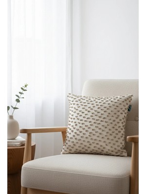 Rolivs Ambera Dekoratif Kırlent Kılıfı 47X47 cm Fermuarlı Yıkanabilir (6)