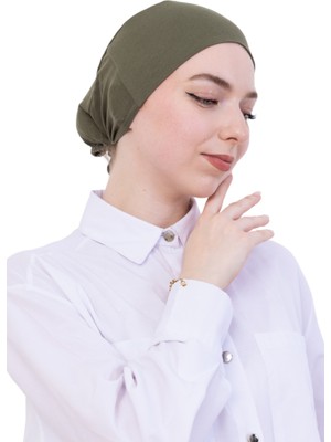 Modish Group Pratik Bone Pamuklu Tesettür Iç Bone, Başörtüsü Için Hazır Viskon Şapka, Namaz Günlük Kullanım Için