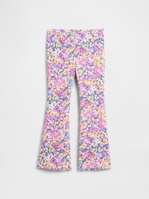 Gap Kız Bebek Çok Renkli Babygap Pull-On Ribbed Flare Taytları