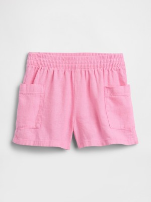 Gap Kız Bebek Pembe Babygap Pull-On Şortlar