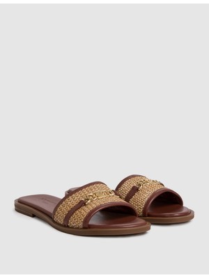Pierre Cardin Kadın Kahverengi Terlik 50323789-VR029