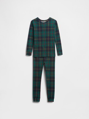 Gap Bebek Siyah Gap %100 Organik Pamuk Pijama Takımı