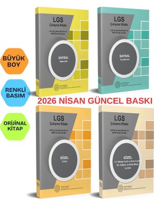 Bigelio Yayıncılık 2026 Nisan Dahil 8.Sınıf LGS Çıkmış Sorular ve MEB Örnek Soruları
