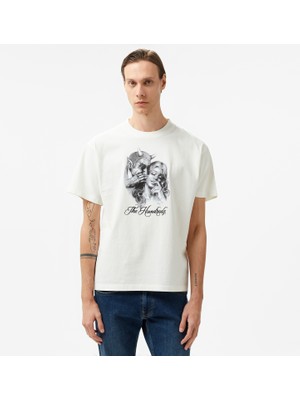 The Hundreds Ear Bender Erkek Beyaz T-Shirt