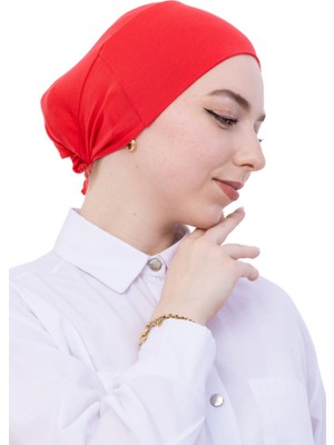 Modish Group Pratik Bone Pamuklu Tesettür Iç Bone, Başörtüsü Için Hazır Viskon Şapka, Namaz Günlük Kullanım Için
