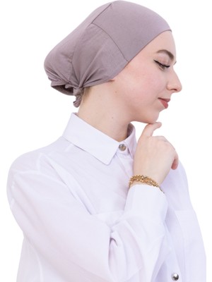 Modish Group Pratik Bone Pamuklu Tesettür Iç Bone, Başörtüsü Için Hazır Viskon Şapka, Namaz Günlük Kullanım Için