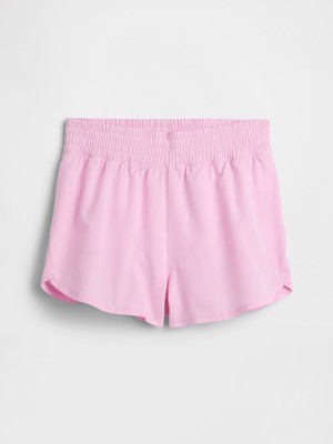 Gap Kız Çocuk Açık Pembe Kids Runaround Pull-On Şortlar