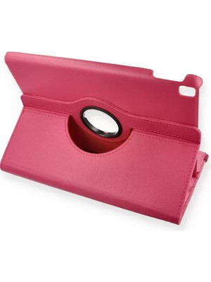 MarkEntegra Newface Ipad 10.2 (7.nesil) Kılıf 360 Tablet Deri Kılıf - Pembe