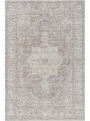 Cool Halı Seremoni Bej Rengi Vintage Yumuşak Dört Mevsim Pati Dostu Klasik Göbekli Salon Oturma Odası Halısı
