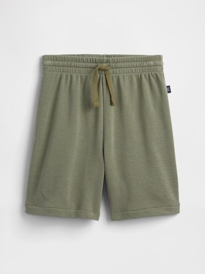 Gap Erkek Çocuk Haki Relaxed Pull-On Fransız Havlu Kumaş Şort