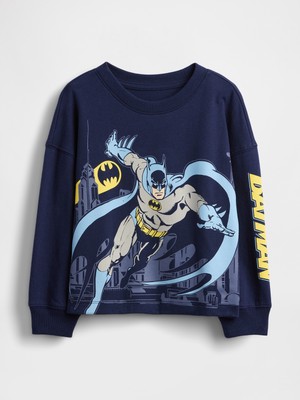 Gap Erkek Bebek Lacivert Batman Grafik T-Shirt