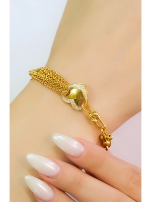 Güneyler Altın Ve Mücevherat Fantazi Bileklik 22 Ayar A058598