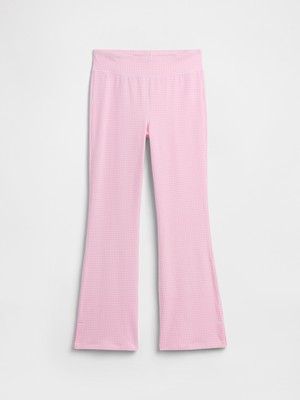 Gap Kız Çocuk Pembe Kids Pull-On Stretch Jersey Flare Leggings