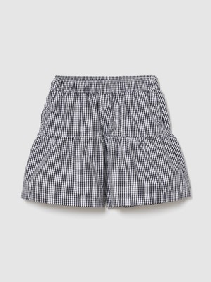 Gap Kız Çocuk Lacivert Pull-On Tiered Şort