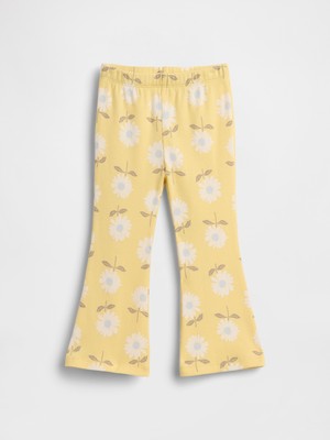 Gap Kız Bebek Sarı Mix & Match Fitilli Flare Tayt