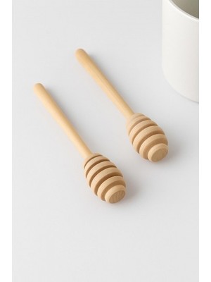 Bezos Ahşap Bal Kaşığı Seti 2’li 16,5 cm
