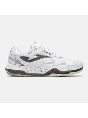 Joma TPOIS2602AC Point Toprak & Sert Kort Erkek Tenis Ayakkabısı Beyaz