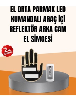 Nemere İthalat 2025 Yeni Seri LED El Şekilli Park Uyarı ve Güvenlik Cihazı Orijinal Nemere Ithalat