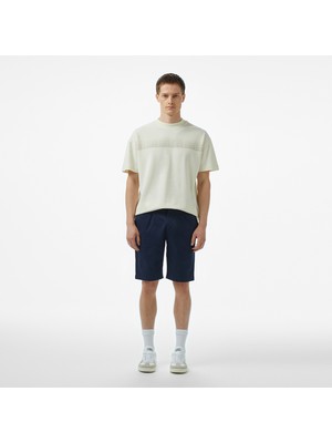 Lacoste Erkek Tapered Fit Lacivert Bermuda Şort