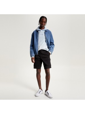 Tommy Hilfiger Erkek Siyah Şort