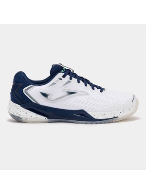 Joma TRAPS2602AC Rapid Sert Kort Erkek Tenis Ayakkabısı Beyaz / Lacivert