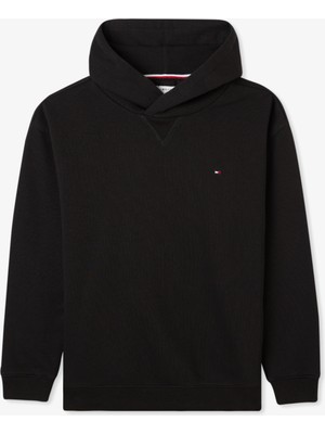 Tommy Hilfiger Timeless Çocuk Siyah Hoodie