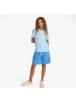 Calvin Klein Çocuk Mavi T-Shirt