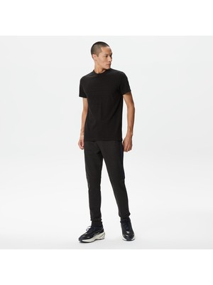 Lacoste Erkek Slim Fit Renk Bloklu Siyah Eşofman Altı